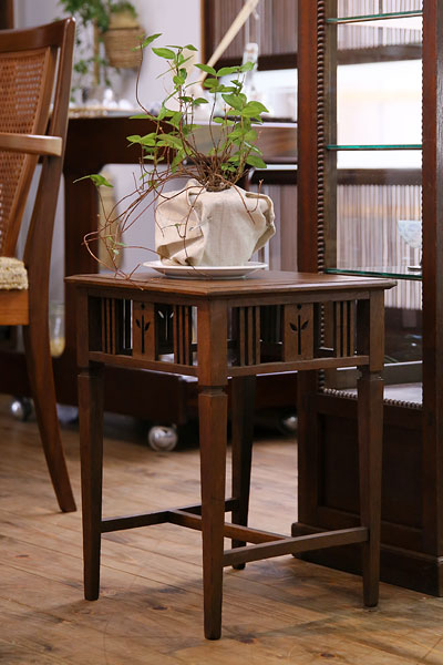 サイドテーブル 木製 アンティーク